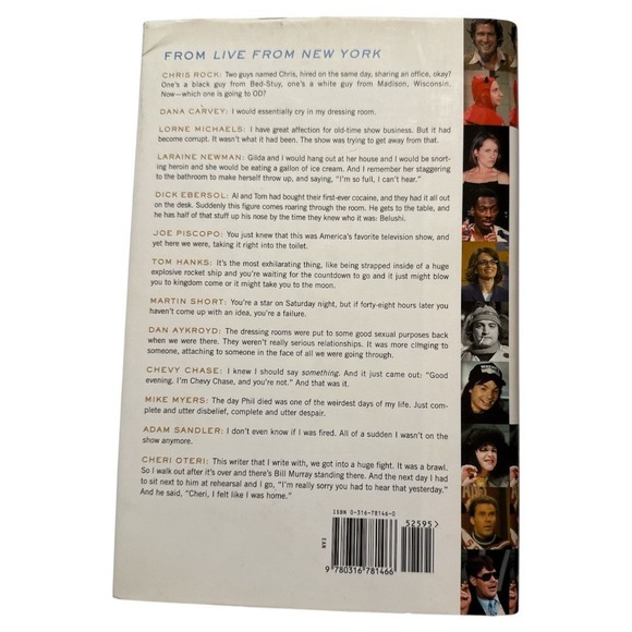SNL Live from New York‎ An Uncensored History of Saturday Night HC Book 1st Ed - Picture 2 of 10